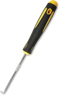 AxcessAbles 6-Inch Cage Nut Tool for Server, AV, and Network Racks – Fast Cage Nut Removal & Insertion | Rubber-Coated Handle | Fits 3/8" Square Hole Rack Rails | Easy Reach Design