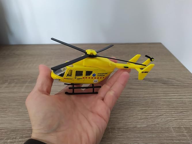 PLAYJOCS GT-8131 HELICÓPTERO SEM. Helicóptero de plástico con Partes metálicas, Juguete Ideal para niños y coleccionistas PLAYJOCS GT-8131 HELICÓPTERO SEM. Helicóptero de plástico con Partes metálicas, Juguete Ideal para niños y coleccionistas