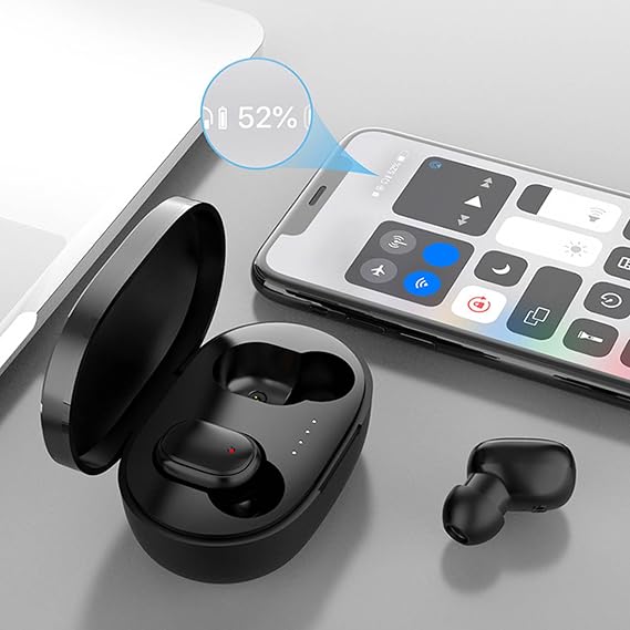 Mini Bluetooth 5.1 Earbuds - HiFi Stereo Sound in-Ear Headphones with Noise Isolation for Gym/Running