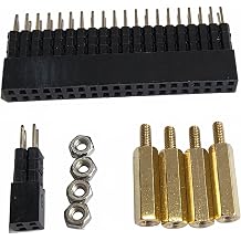 16mm GPIO and PoE Pin Header Height Extender for RPi Pack of 2