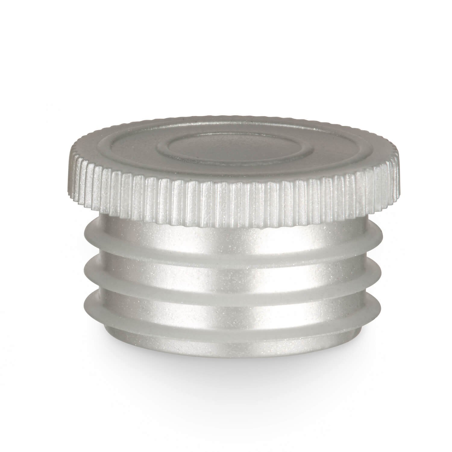 Tuuters Glas Reagenzgläser mit Lamellen-Stopfen in Silber (200 x Ø20 mm) | Reagenzglas mit Verschluss, Volumen ca. 50 ml – Made in Germany, luftdicht, lebensmittelecht, ideal als Gastgeschenk