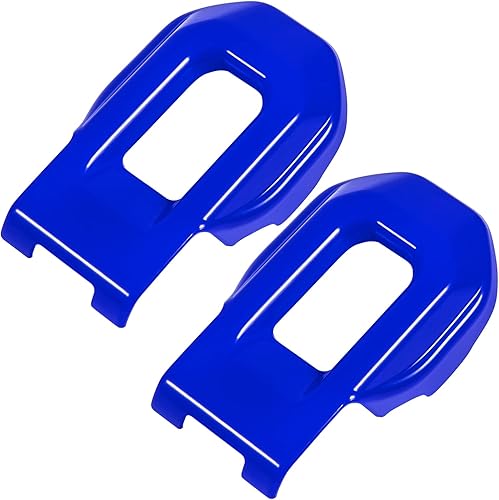 Miniatura 9 de Cubierta de soportes de cierre de capó para Jeep Wrangler JL JLU Unlimited Sports Freedom Sahara Rubicon Gladiator JT 2018-2024 (azul, 2 unidades)