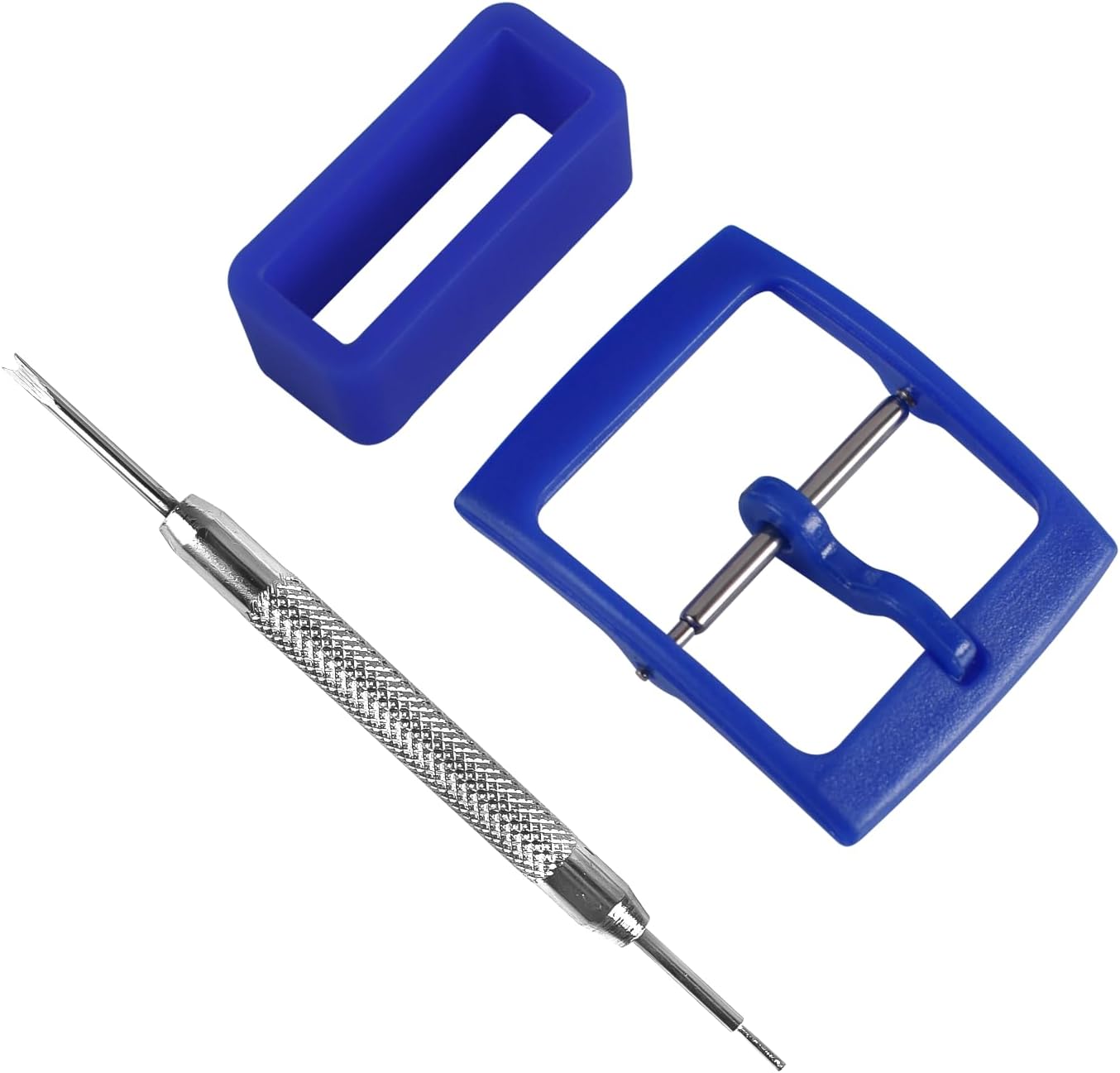 Chiusura fibbia a scatoletta deployante per cinturino orologio in acciaio 14mm BE008