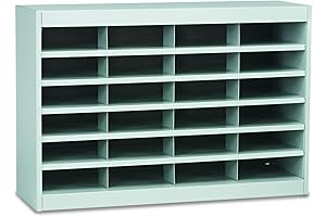 SafcoProducts E-Z Stor Literature Organizer, 24 Compartment