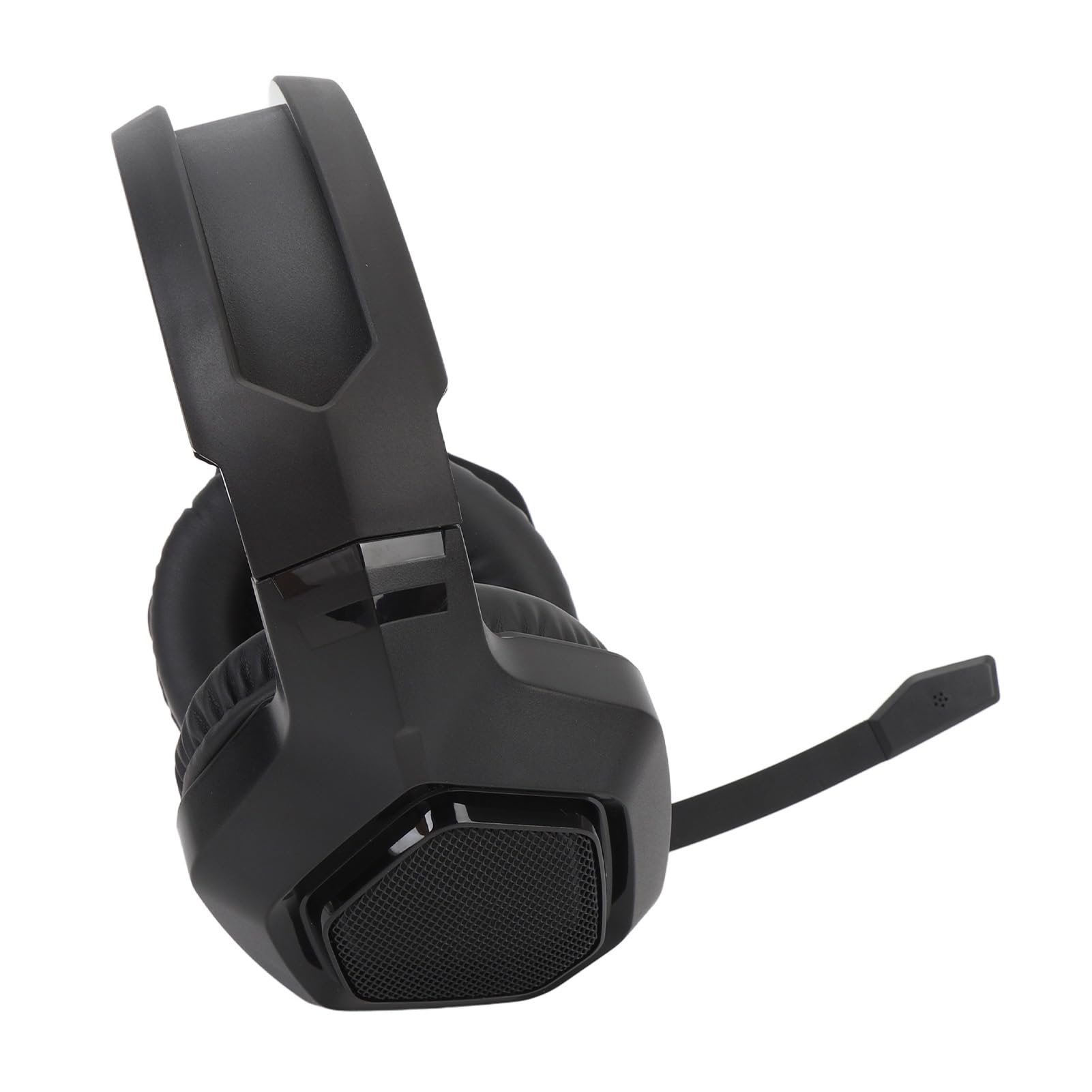 Jeffergarden Cuffie da Gioco Wireless Auricolari Bluetooth ABS con Adattatore USB 2.4G Driver da 50 Mm Microfono con Cancellazione del Rumore a Bassa Latenza da 20 Ms per PC Laptop Switch Mobile