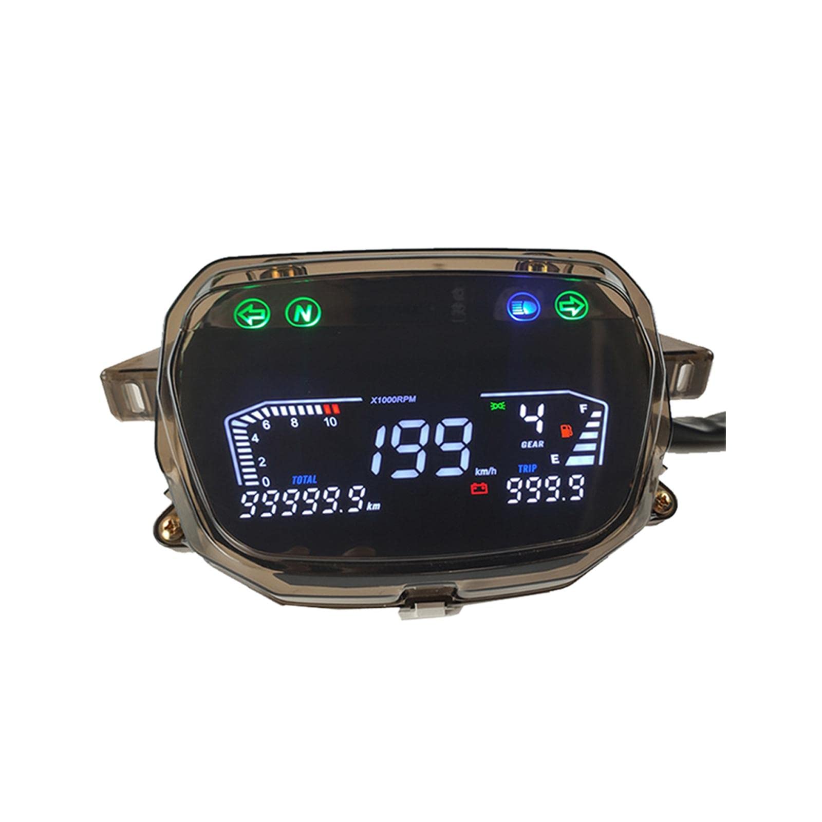MERISHOPP Speedometer Tachometer Digital Meters 199 Kph MPH for HNDA EX90 Sturdy|Other Instruments & Gauges-picture-12