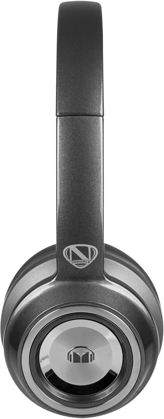 Close-up of Monster NCredible NTune Core earcup with logo