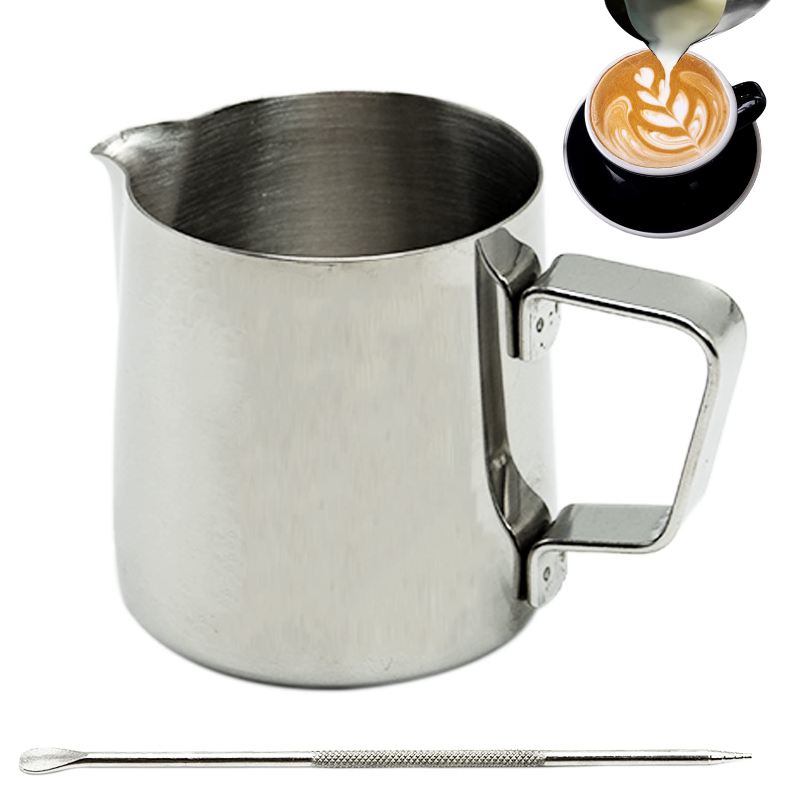 Brocca Teiera in vetro borosilicato con manico e coperchio rosso | VarottoStore