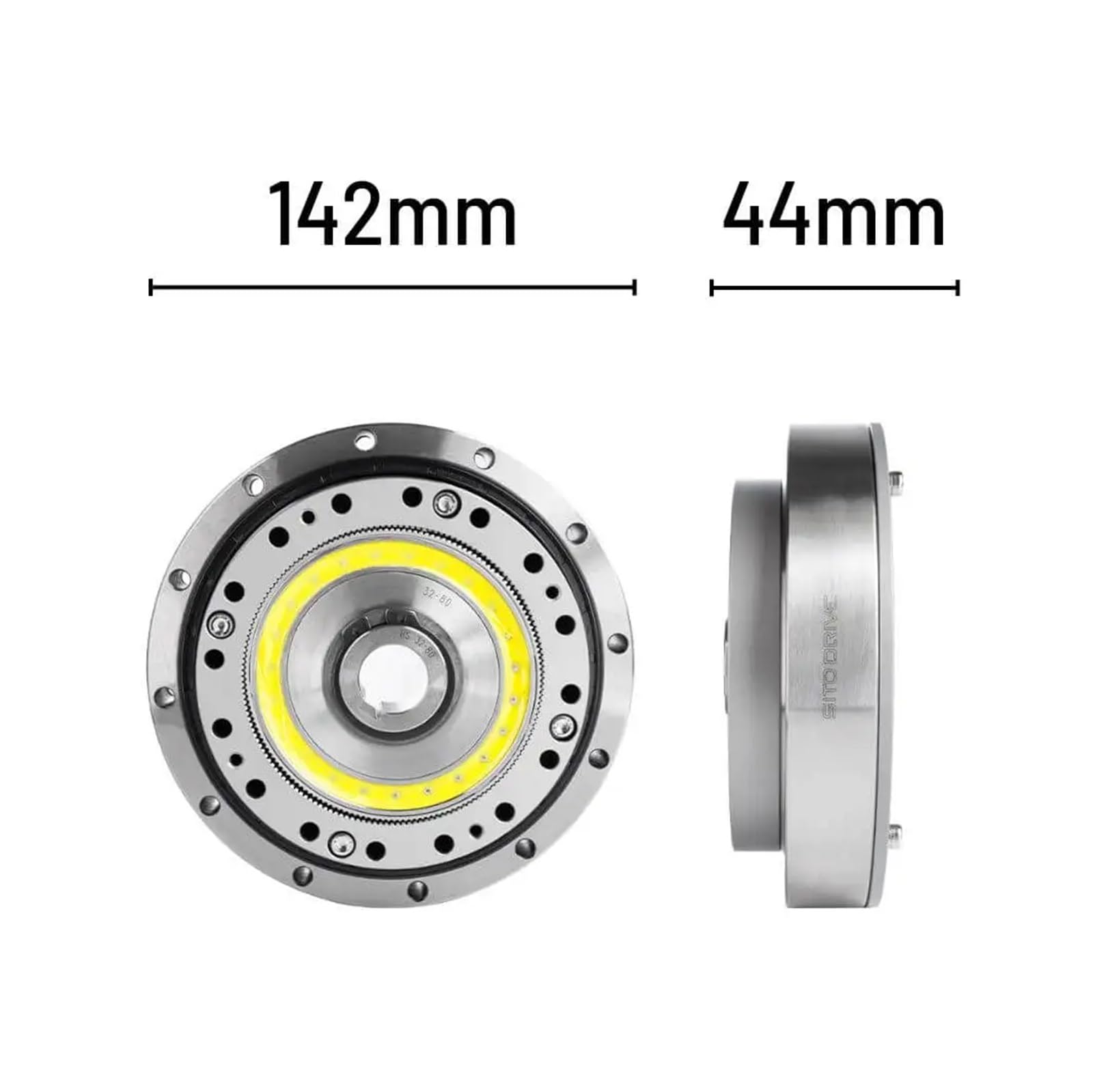 Bolisila HS-32-I Harmonic Drive Strain Wave Gear Reducer for Automation Robot Stepper Motor(80)