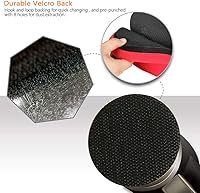 Vista 5 de Lijadora de aire orbital aleatoria de 1/2/3 pulgadas, lijadora neumática mini para trabajo de carrocería de automóviles, pulidora de alta velocidad