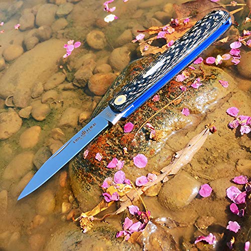 Watchman Brother 1511 Vg10 Blade Knife Carbon Fiber Grips Slip Joint Pocket Knife … #TOP1