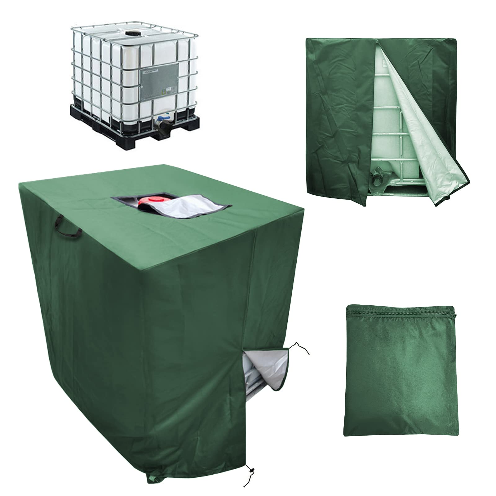 Bâche pour cuve IBC imperméable 420D de qualité supérieure pour réservoir extérieur