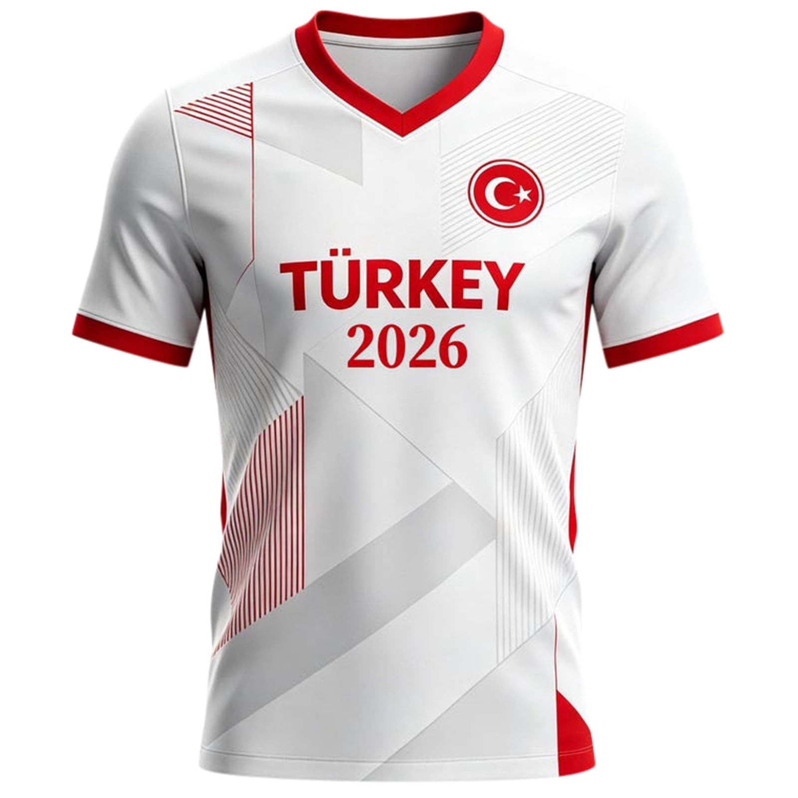 Turkey 2026 Football Jersey Men's National Team Soccer T-Shirt Sports Fan Gear — view 3