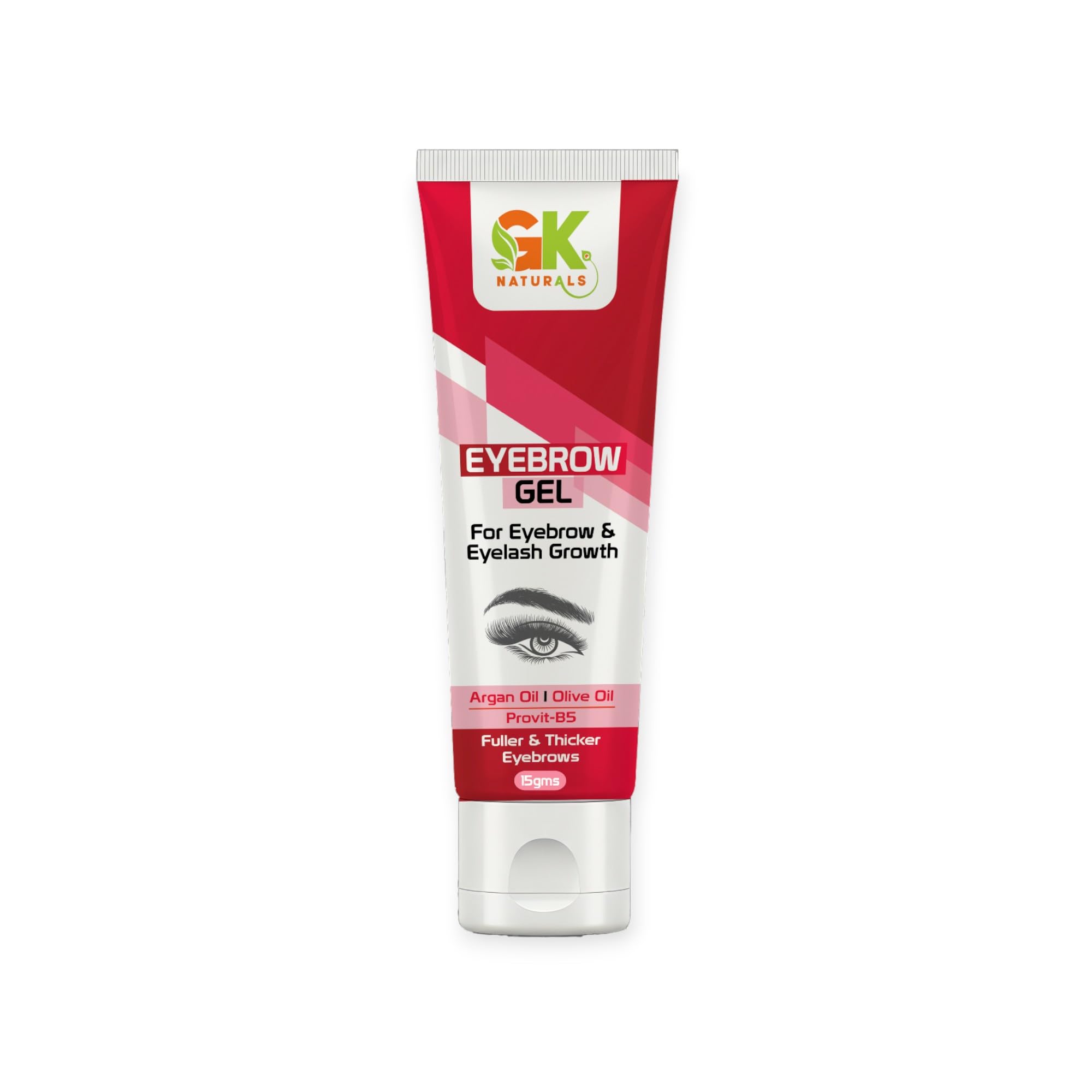 GK Naturals Eyebrow & Eyelash Growth Serum | Castor Oil, Vitamin E, Aloe Vera & Lavender Oil | 100% Herbal Formula for Thick, Long & Healthy Lashes – 15 g-image-21