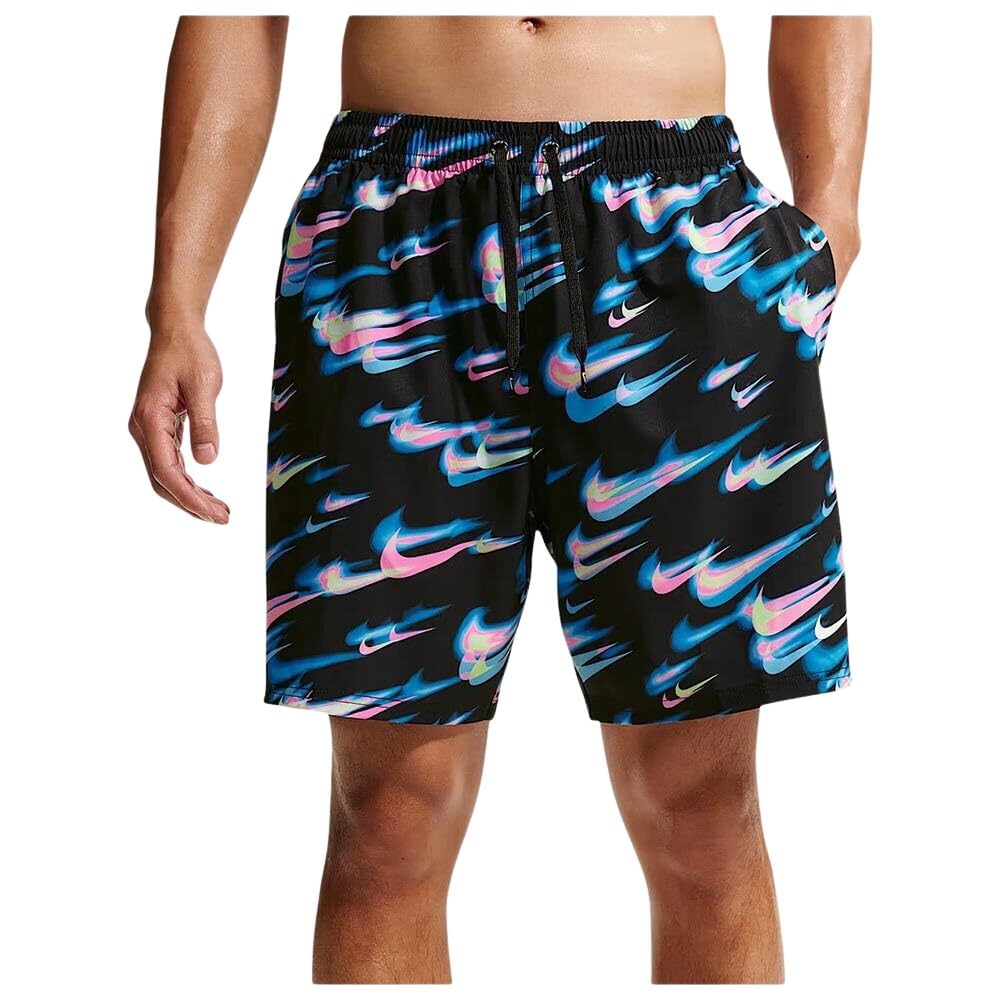Nike Nike Swim Breaker Multi Print 5" Volley Short Multi Swim Trunks Unisex - Adulto