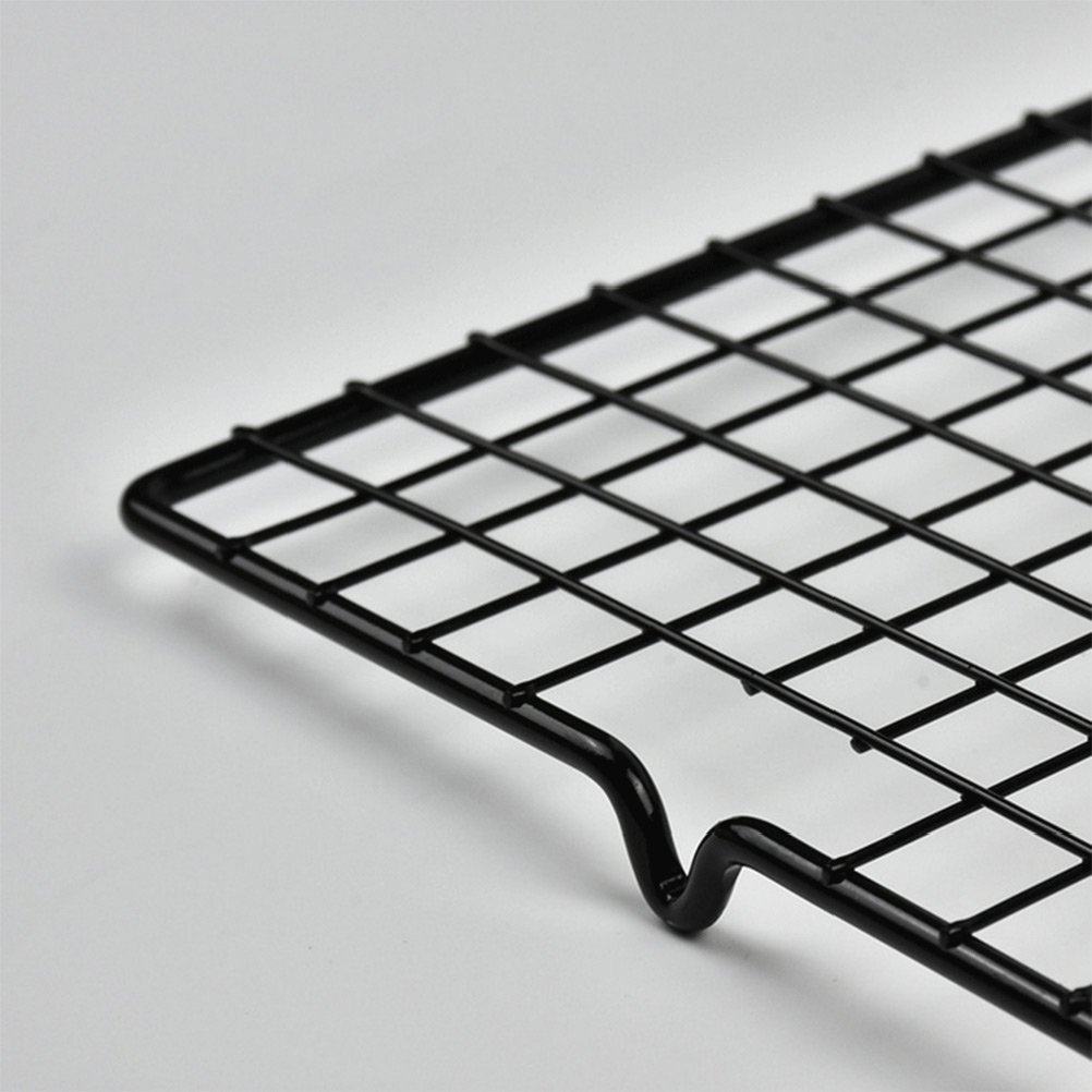 ® Paquete de 2 estantes de refrigeración resistentes para hornear, apilar, estante de alambre de acero inoxidable de 10 x 16 pulgadas para enfriar, secar 8