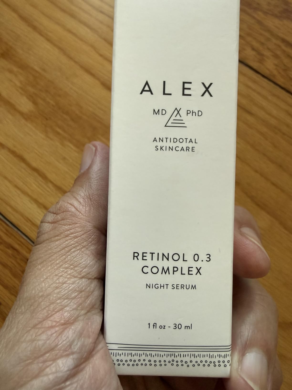 ALEX MD PhD Retinol 0.3 Complex Serum with Bakuchiol, Niacinamide & Hyaluronic Acid – Anti-Aging Face Serum for Fine Lines, Wrinkles & Uneven Tone – Physician-Formulated Skincare 1 fl oz