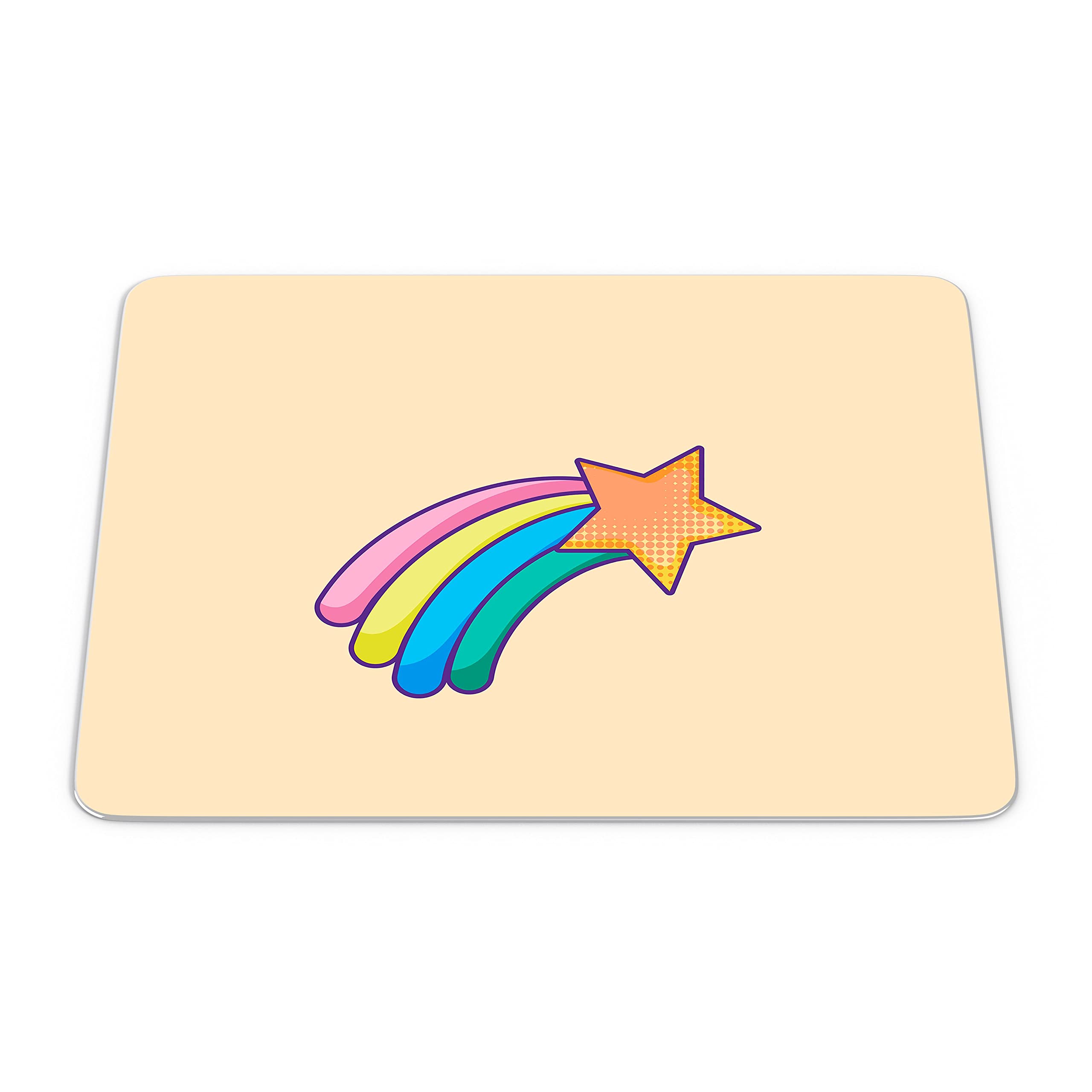 Questo Casa, Rectangle Digital Printed Mouse Pad, Non-Slip Base, for Office and Home, Size: 22 x 18 cm