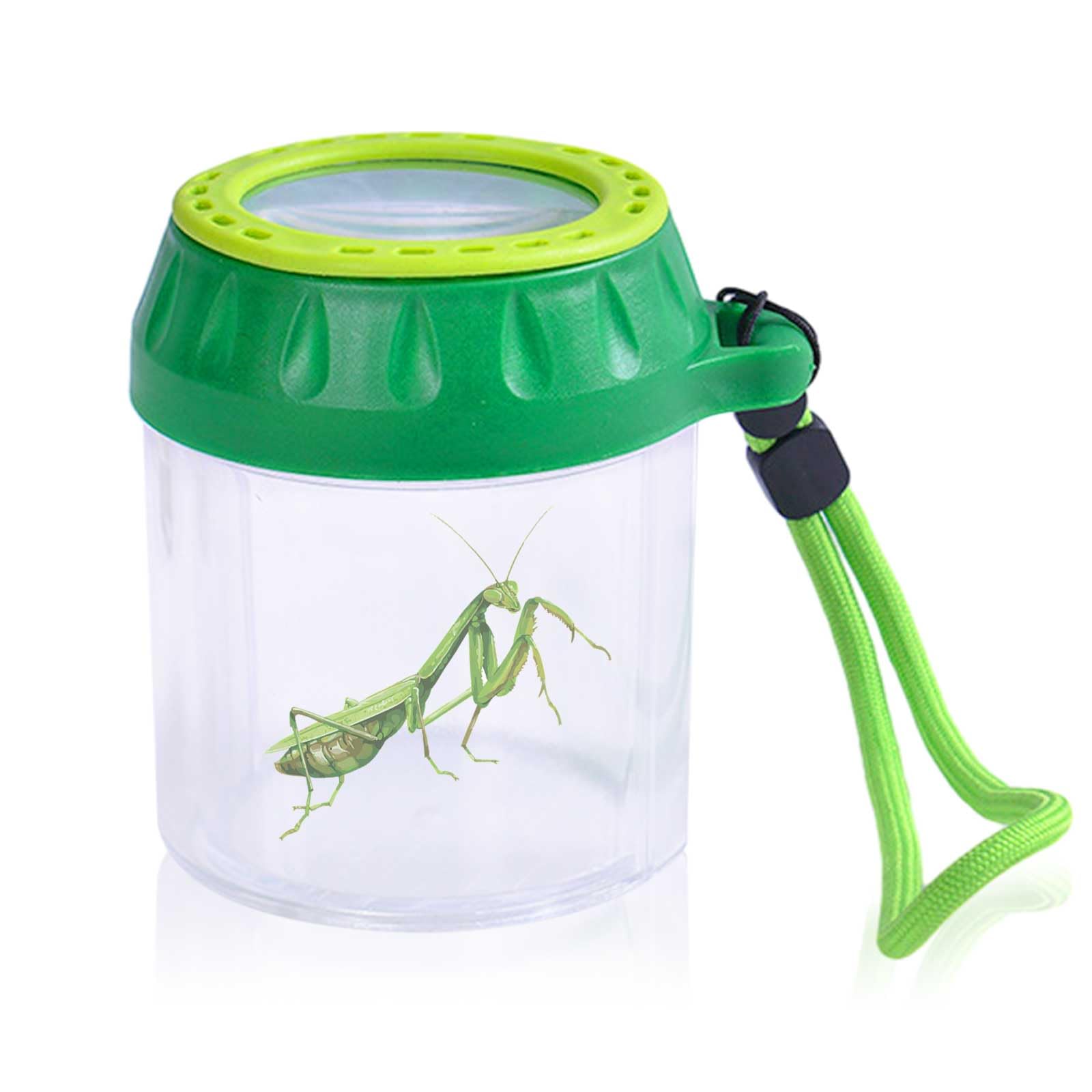 Bug Viewer 5X Magnification, Magnifying Insect Box Stretchable Insert Bug Viewer Insect Magnifier Container Magnifying Insect Viewer Box Bug Jar for Kids Science Nature Exploration Adventure Tool