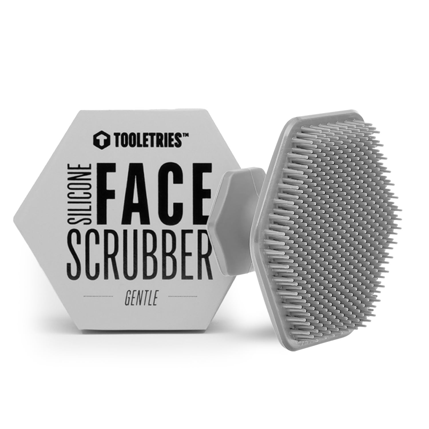Tooletries – Silicone Face Scrubber - Gentle Exfoliator Pad & Massager — Flash AI Score 88/100