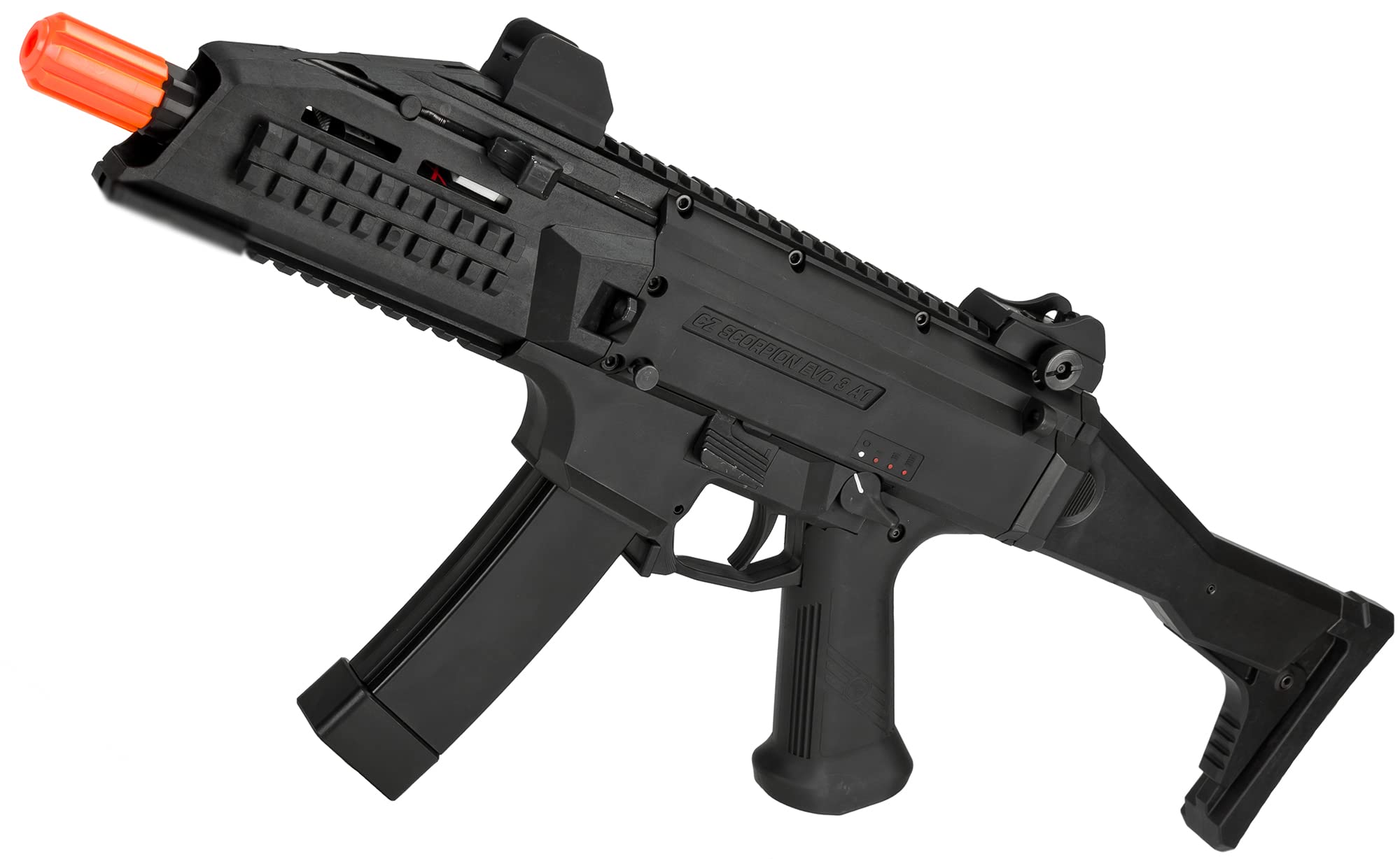 Evike Airsoft - ASG CZ Scorpion EVO 3 - A1 AEG Airsoft Rifle (Color: Black)