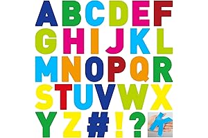 Panelee Large Vinyl Foam Letter Stickers