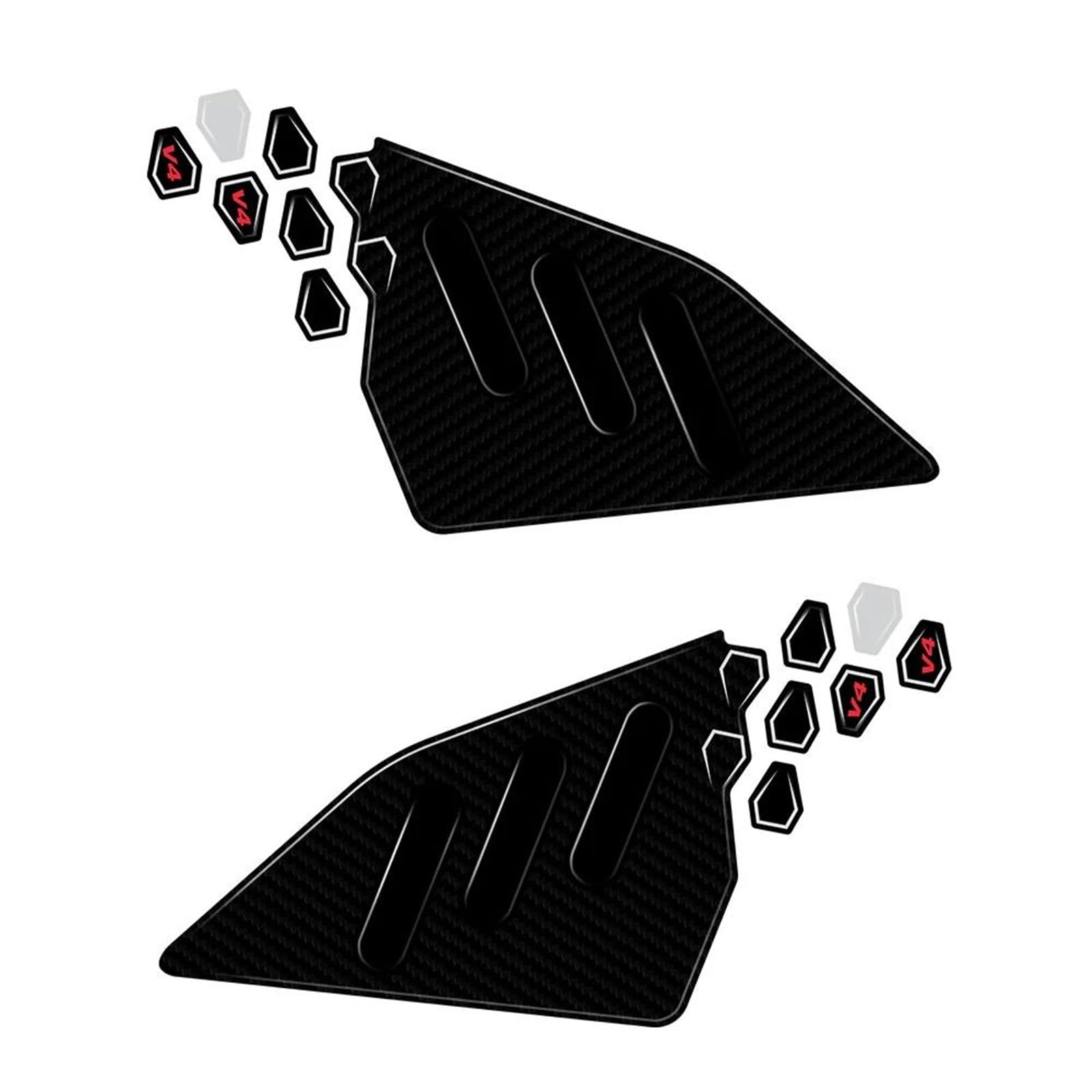 Decorative Sticker Motorcycle Fuel Tank Pad Protector Sticker for Ducati Diavel V4 2023