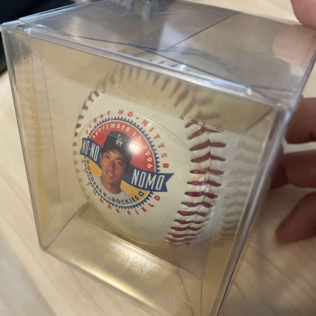 Amazon.co.jp: FOTO BALL野茂英雄 1996年 ノーヒット ノーラン達成 