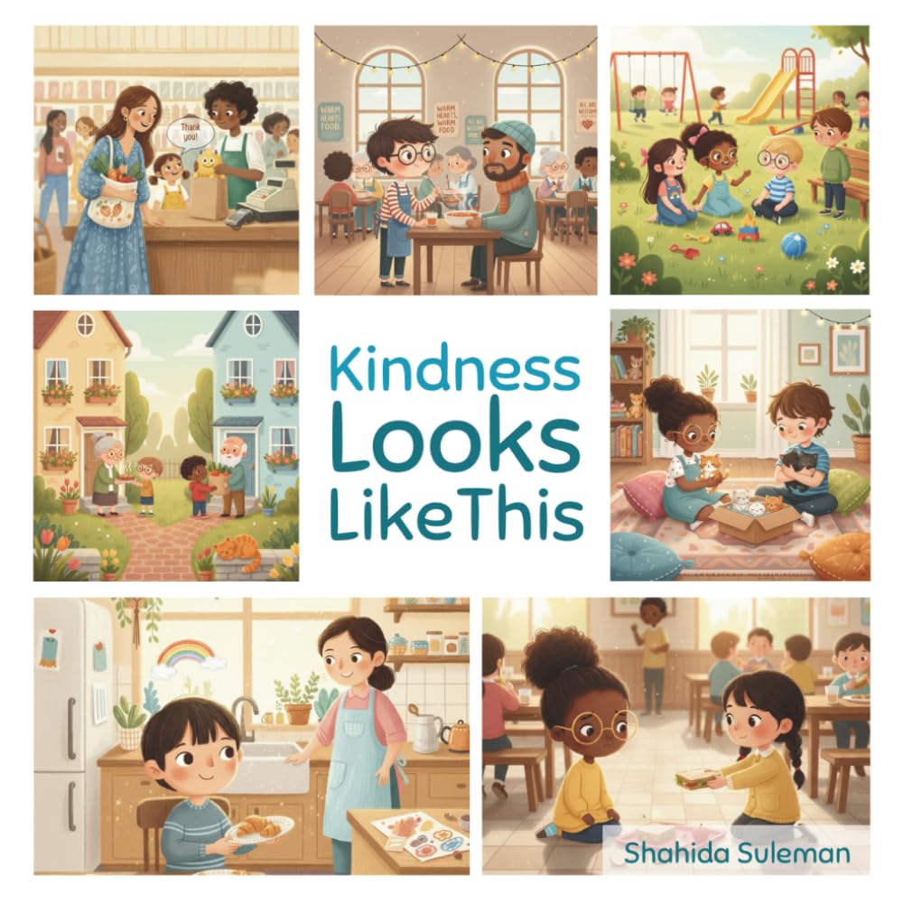 Kindness Looks Like This: A Rhyming Picture Book About Empathy, Respect and Helping Others (The Looks Like This Series)