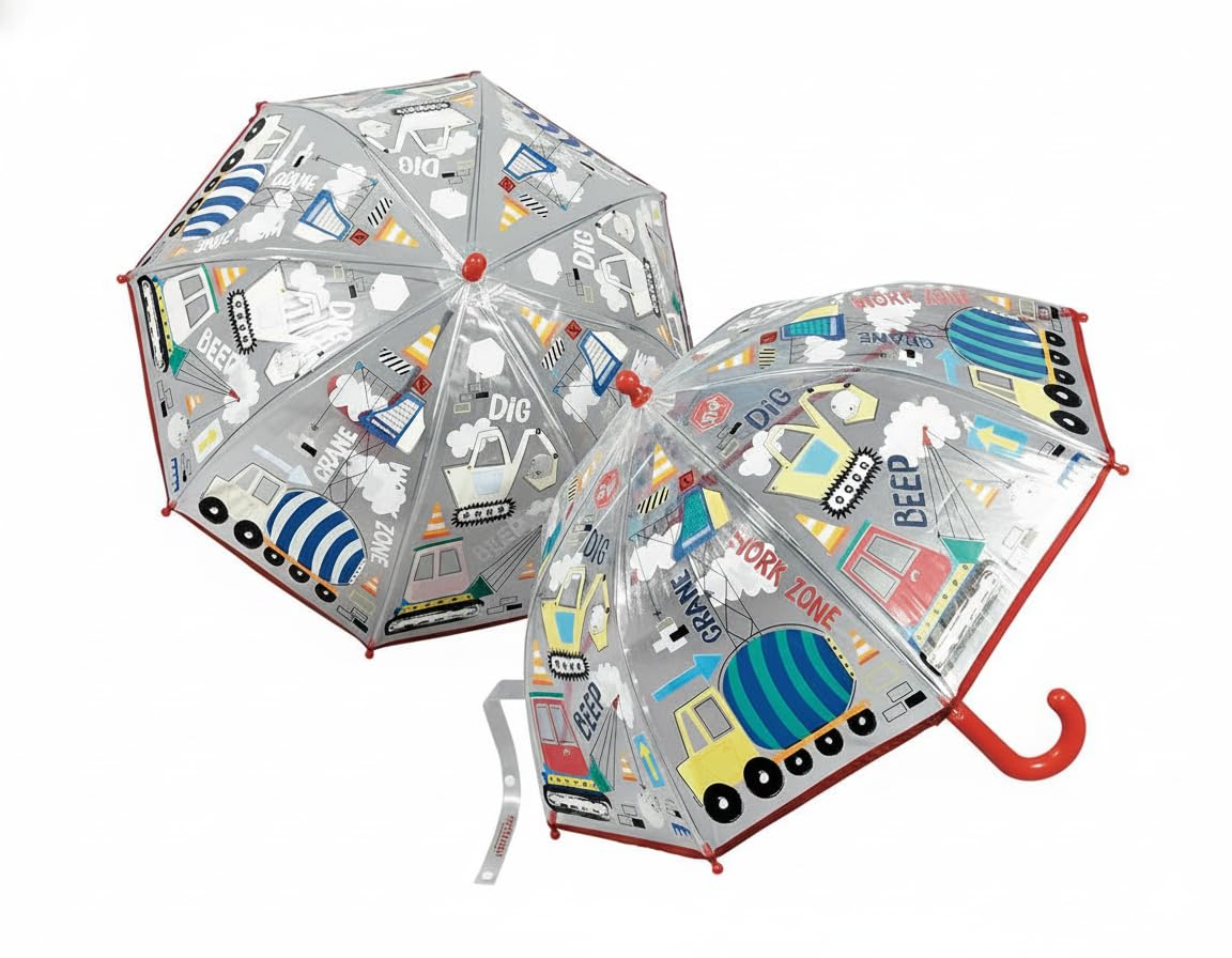 Floss & Rock Construction Colour Changing Umbrella