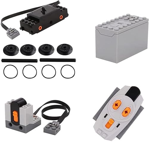Funciones de energĂa Piezas Bloques de construcciĂłn Motor de pista de tren Caja de baterĂa Receptor de control remoto infrarrojo (Modle1) Funciones de energĂa Piezas Bloques de construcciĂłn Motor de pista de tren Caja de baterĂa Receptor de control remoto infrarrojo (Modle1)