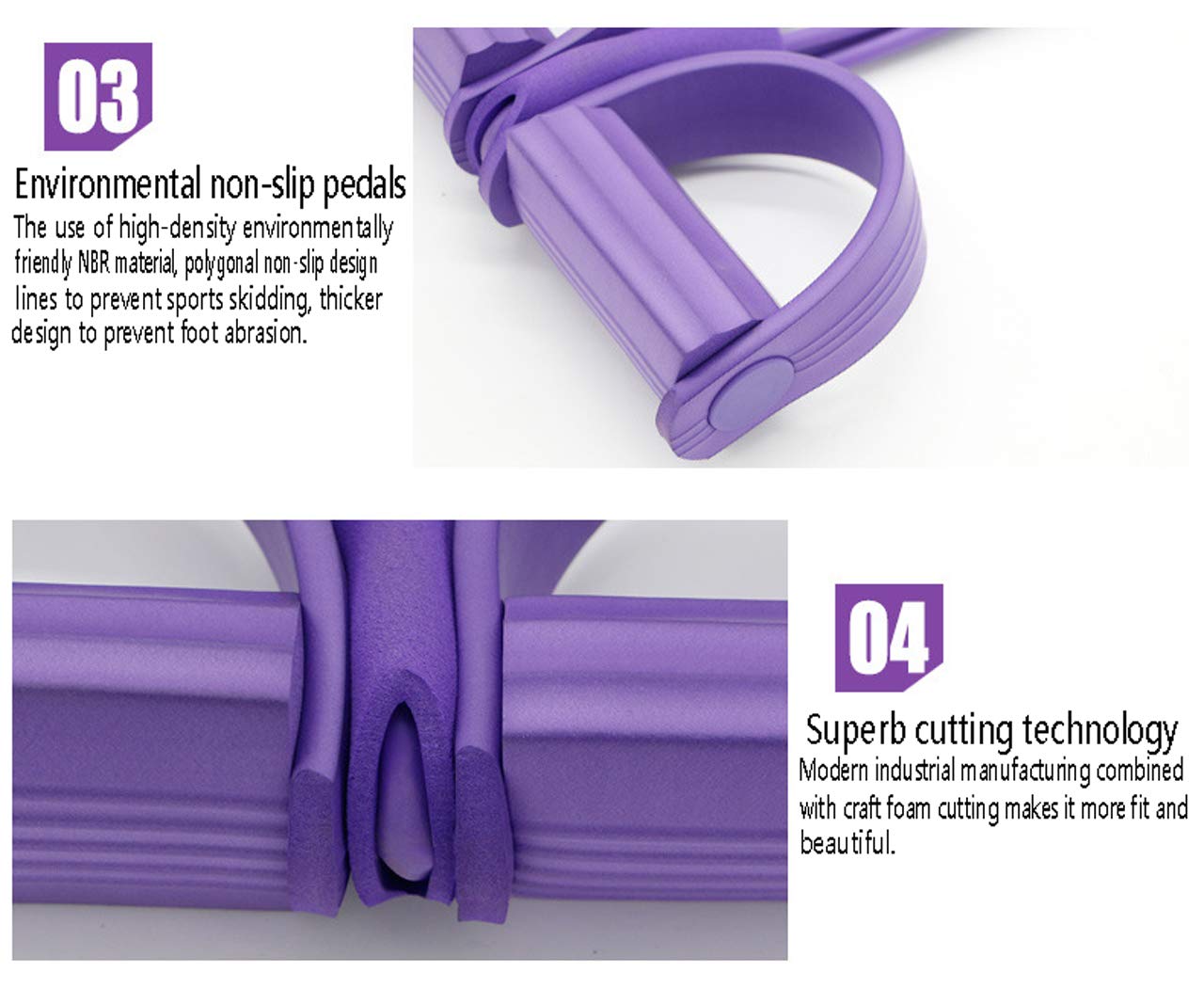 Corde De Traction élastique à Pédale Multifonction, [mise à