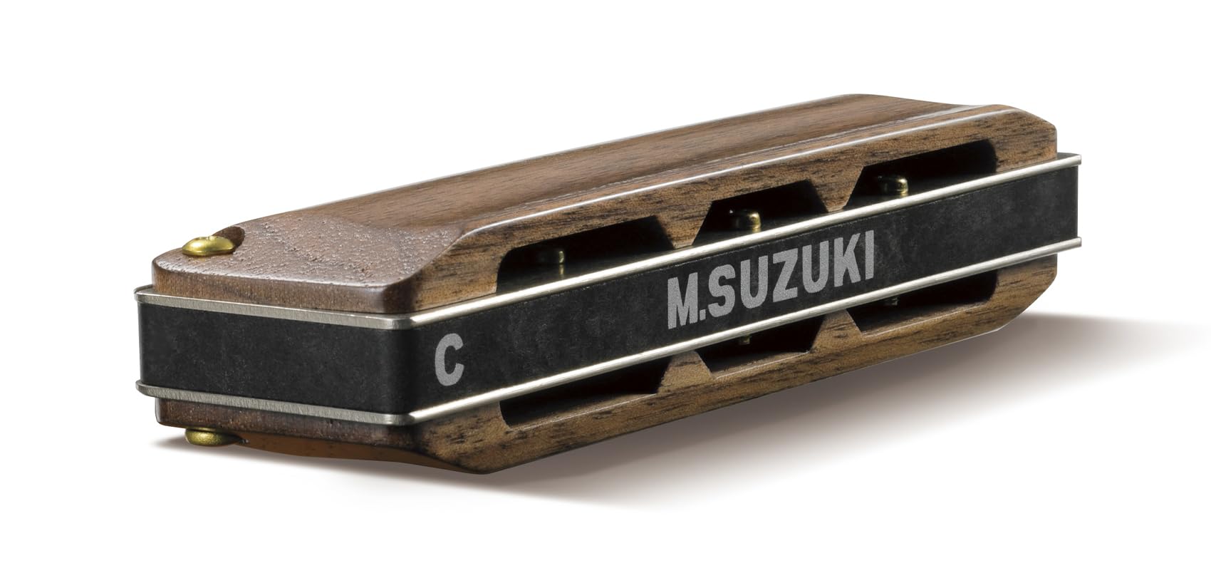 Amazon.co.jp: SUZUKI スズキ 10穴ハーモニカ MANJI木製カバーモデル M 