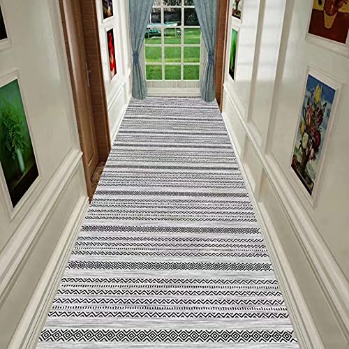 Tapis de hall long zanti-dérapage 140x100 cm tapis d'entrée pour hôtel