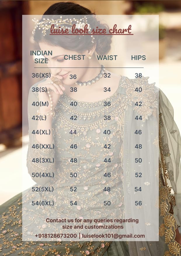 indian ready to wear lehenga choli for women flared party night with stitched blouse (HC-995)2