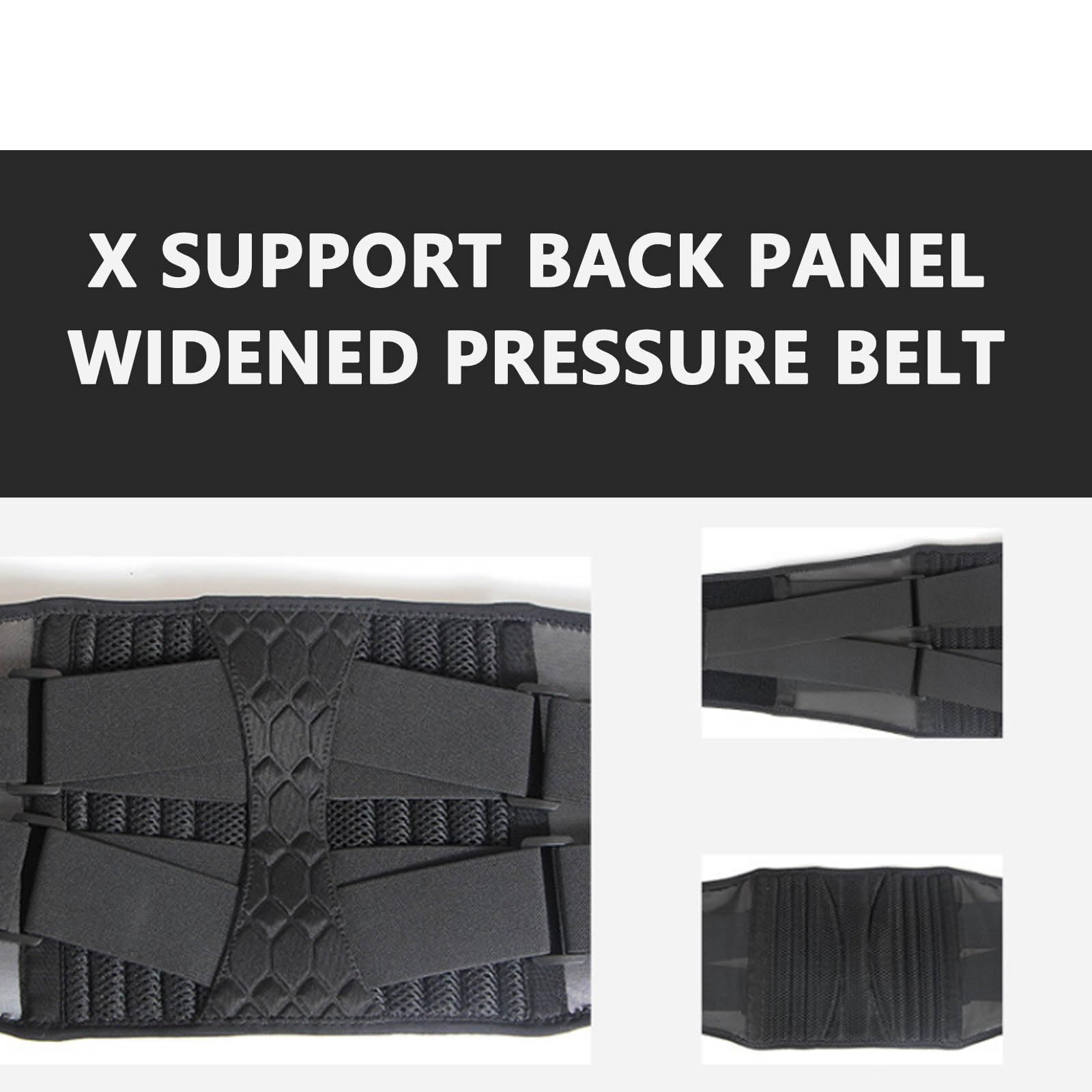 Faja Lumbar, For el Dolor de Espalda y Abdominal for Hombres Mujeres, Fajas Transpirables for la Baja M(L)