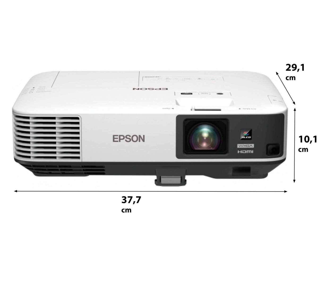 Epson EB ML-2165 W 3LCD WXGA Installation de Projection 16 : 10 1280 x 800 5500 LM 15000 : 1 Contraste Haut-Parleur 10 W