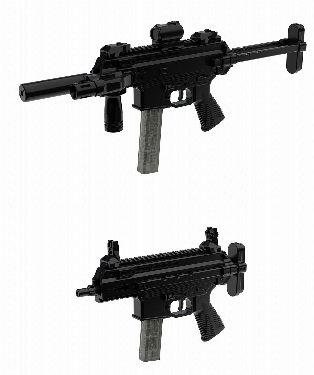 Little Armory LA068 APC9K Type Plastic Model 315278