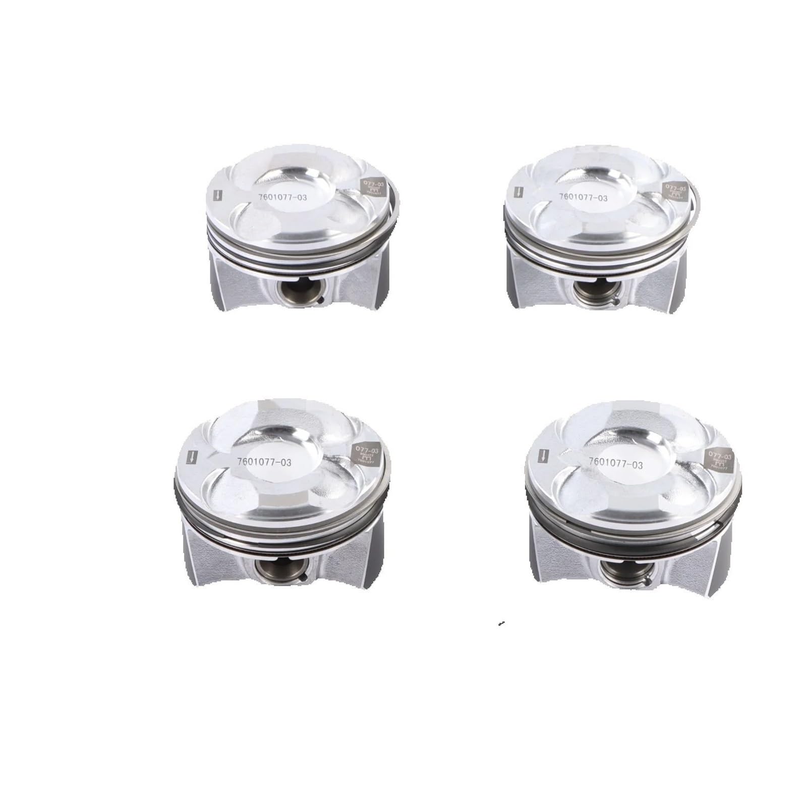 4 Szt. Zestaw Tłoka I Pierścieni 11257601181 N18 B16 AC STD Zestaw cylindra i tłoka motocykl Komplet cylinder
