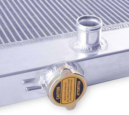 Miniatura 8 de OHOB-COOL - Repuesto de radiador de aluminio de 3 filas para Jeep WillysStation WagonPickup Truck i4 i6 1946-1964