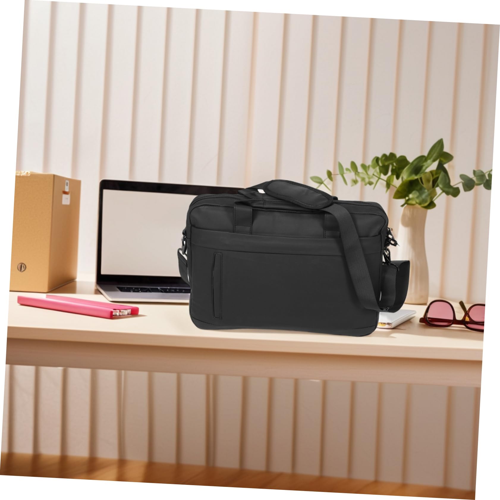 Veemoon Borsa per Laptop Portatile con Imbottitura Antiurto Custodia Protettiva per Computer Borsa Tracolla Leggera per Uso Quotidiano Lavoro e Viaggi