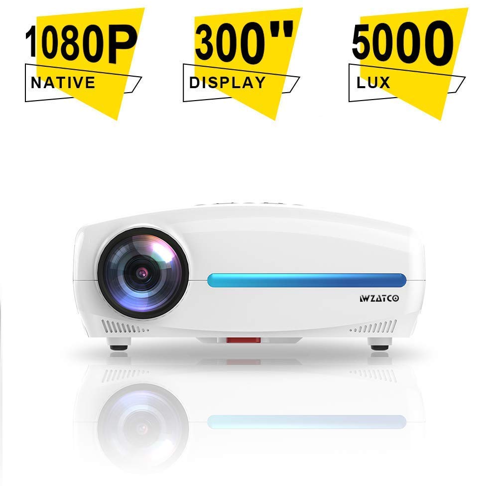 WZATCO S2 Projector and included accessories