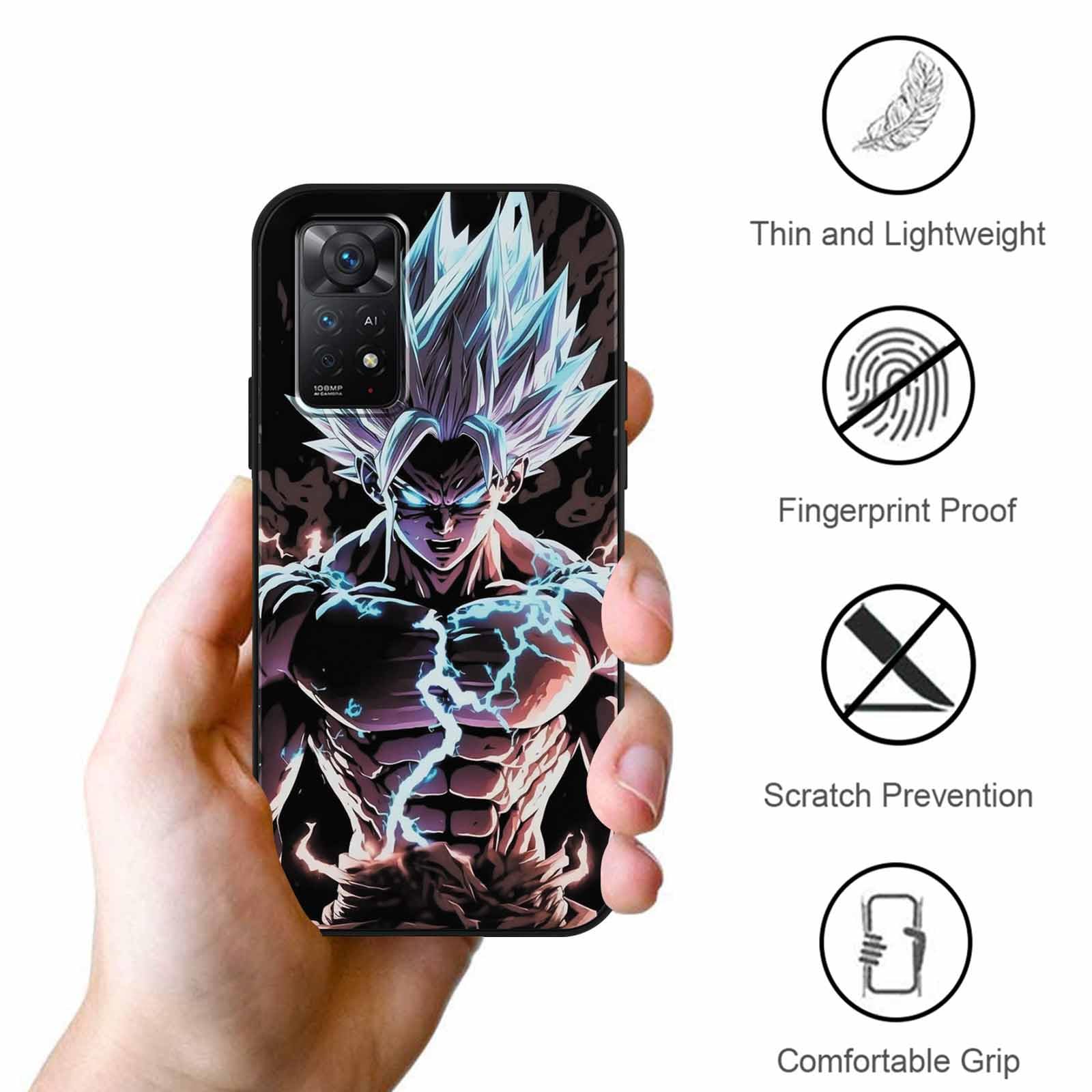 2 Confezioni Custodia Per Xiaomi Redmi Note 11 Pro (4G/5G) 2022