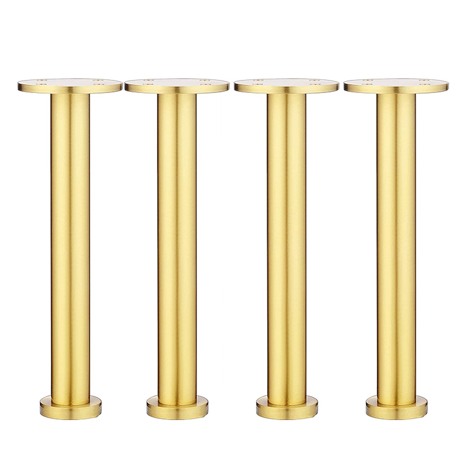 Pieds De Meubles Dorés De 15 Cm, 4 Pieds De Meubles Triangulaires