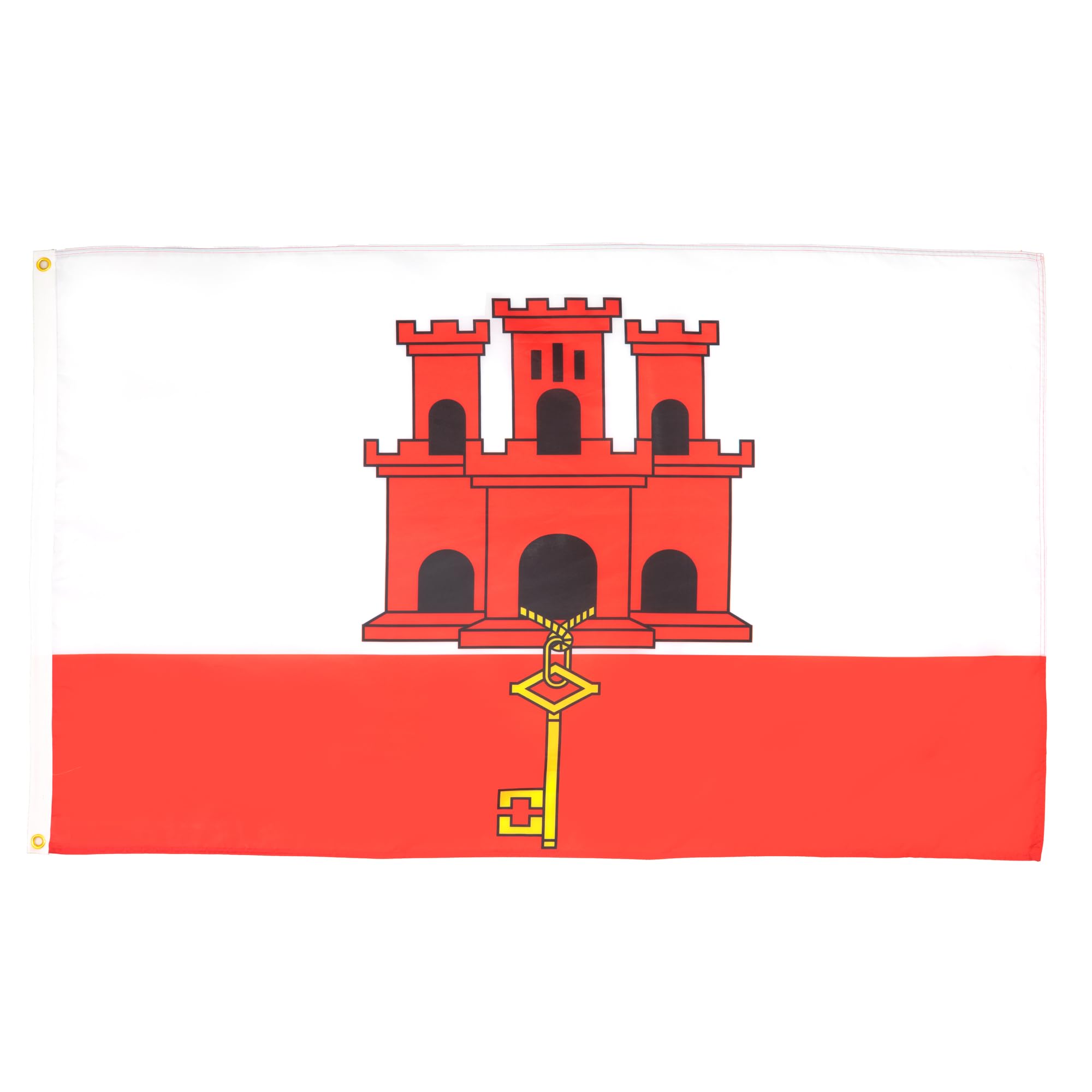 AZ FLAG Gibraltar Flag 3x5 ft 100D Polyester 2 Grommets