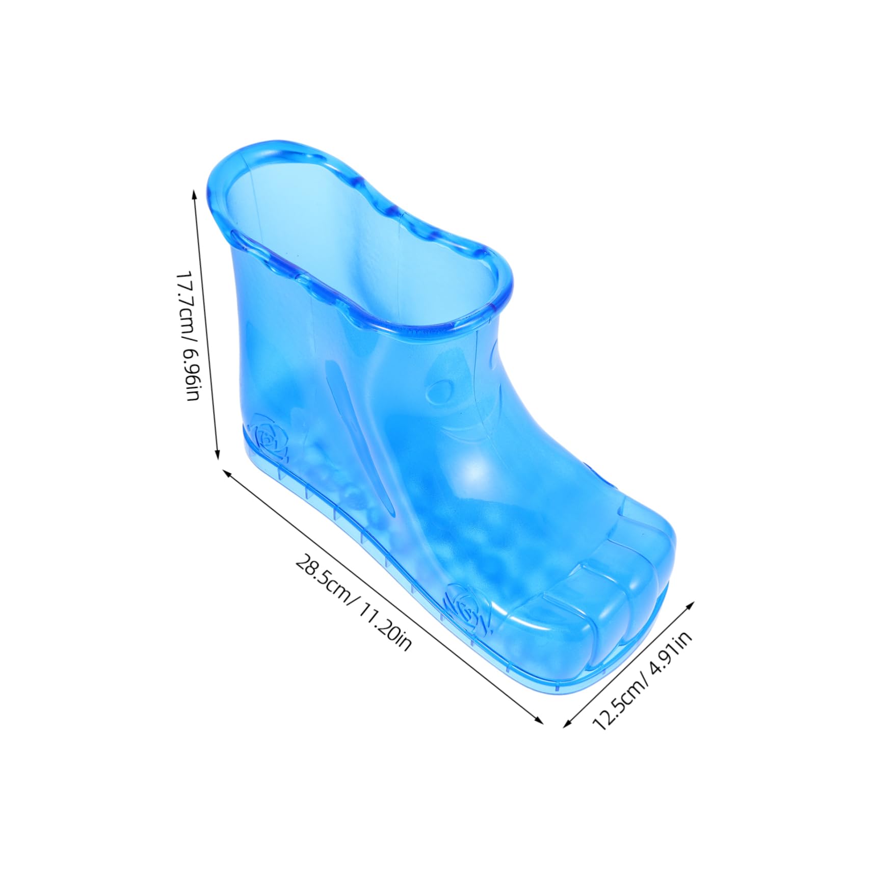 GOOHOCHY Foot Bath Soaker Boots Women's Foot Soaking Shoes Foot Bath Soak Tub Slippers Inflatable Footbath Foot Spa Shoes for Home