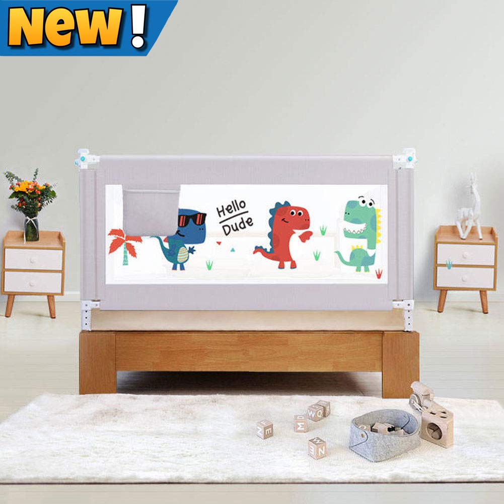 Buy Douer Queen Bed Rail, Bed Rails for Toddlers 47″/60″/70″/80″/86.6