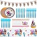Pocoyo Set di Stoviglie per FesteForniture per Feste per Bambini stoviglie Party Kit Tovaglia Copertina Buon Compleanno Banner Birthday Party Supplies 42pcs