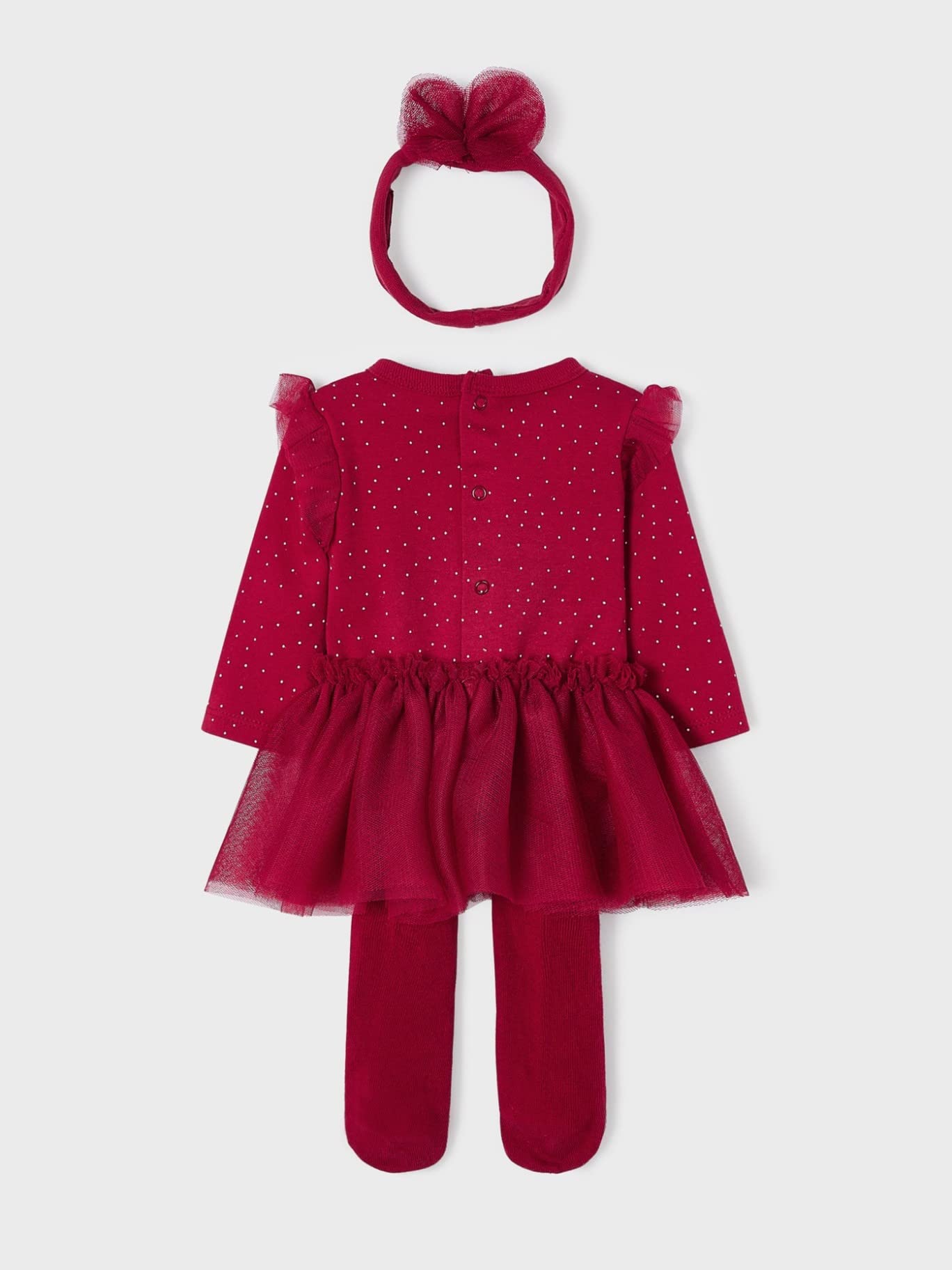 Mayoral Set Rock Tutu und Haarreif für Baby - Mädchen Mistel