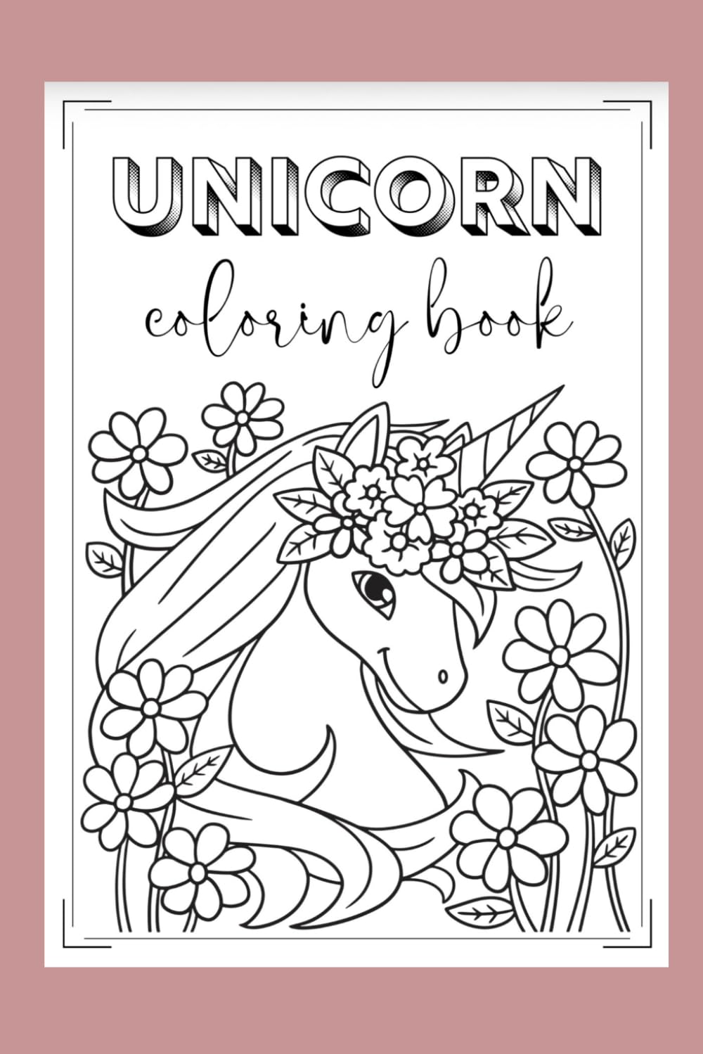 Unicorn Quotes Coloring Book